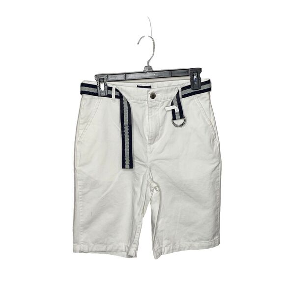 The Children's Place White adjustable waist and belt Brand New. Size 16 NWT. - Picture 1 of 6